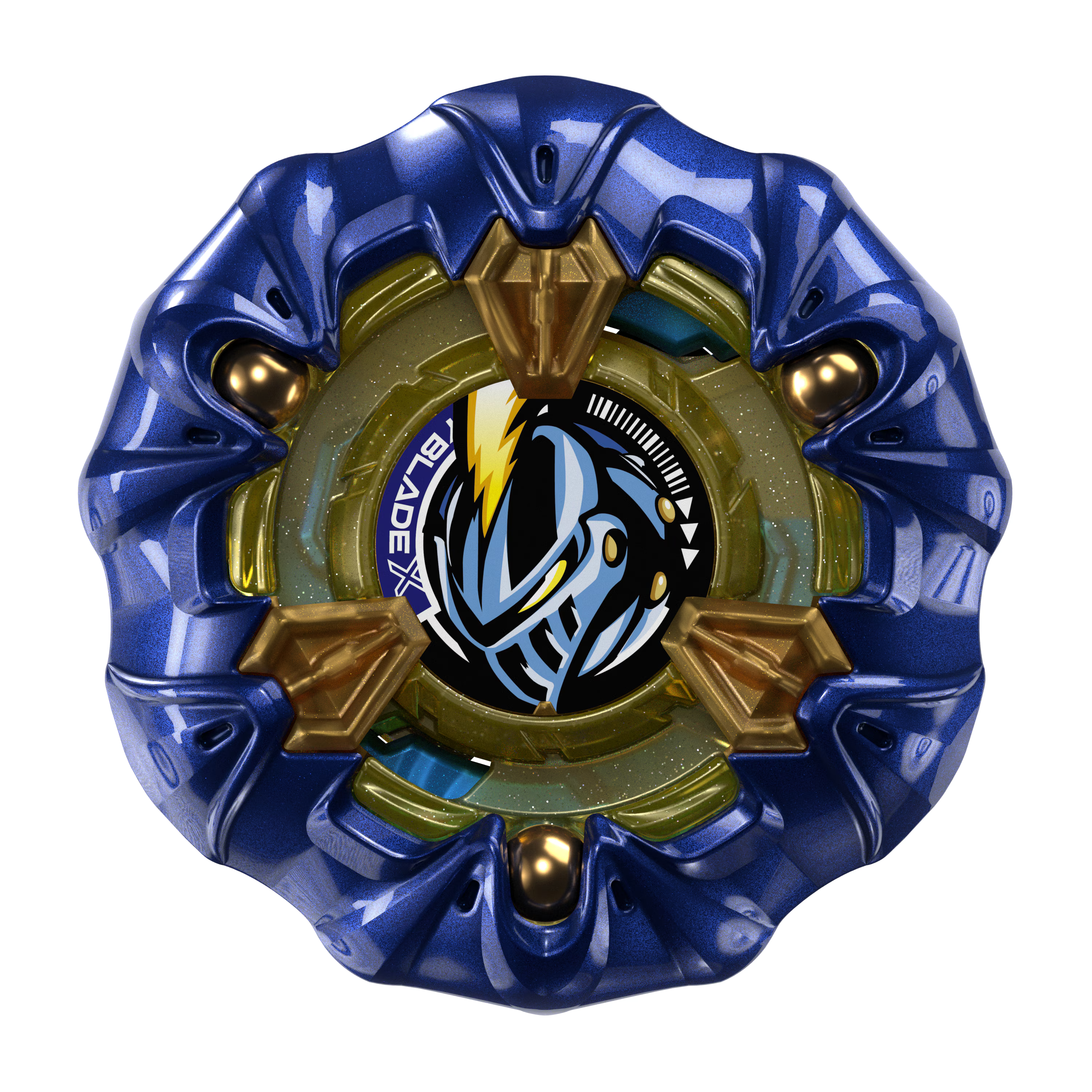 Takara Tomy Beyblade X UX-00 Booster Night Mail 3-85BS Metal Coat: Navy