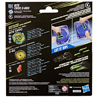 Bite Croc 2-60Q + Grip & Deluxe String Launcher
