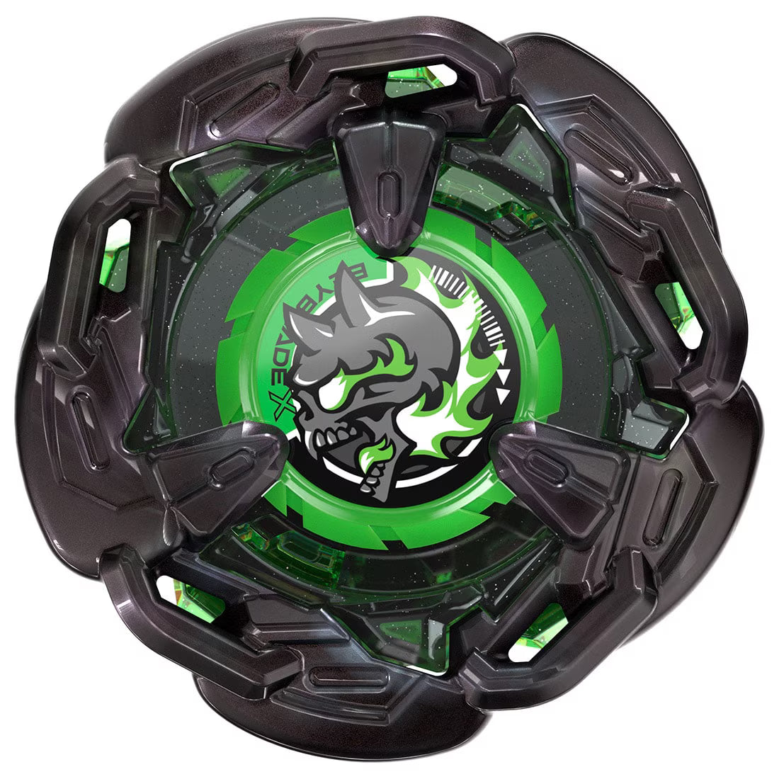 Takara Tomy Beyblade X BX-00 Booster Hell's Chain 5-60HT Metal Coat: Black