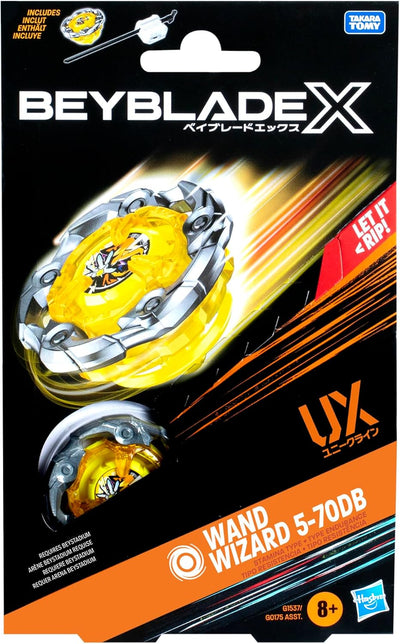 Beyblade X Wand Wizard 5-70DB UX Starter Pack Set