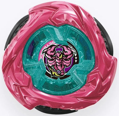 TAKARA TOMY Scorpio Spear 0-70Z Beyblade X Starter UX-00 (Metal Coat: Magenta)